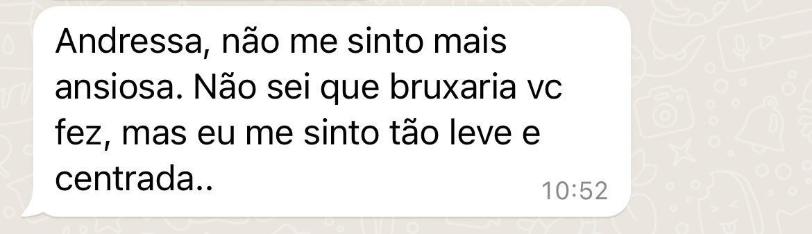Depoimento Hipnoterapia Ansiedade