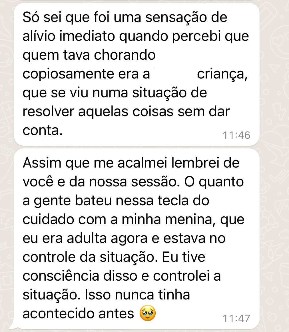 depoimento hipnoterapia ansiedade